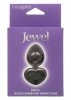 Diamond Heart Plug Small Black